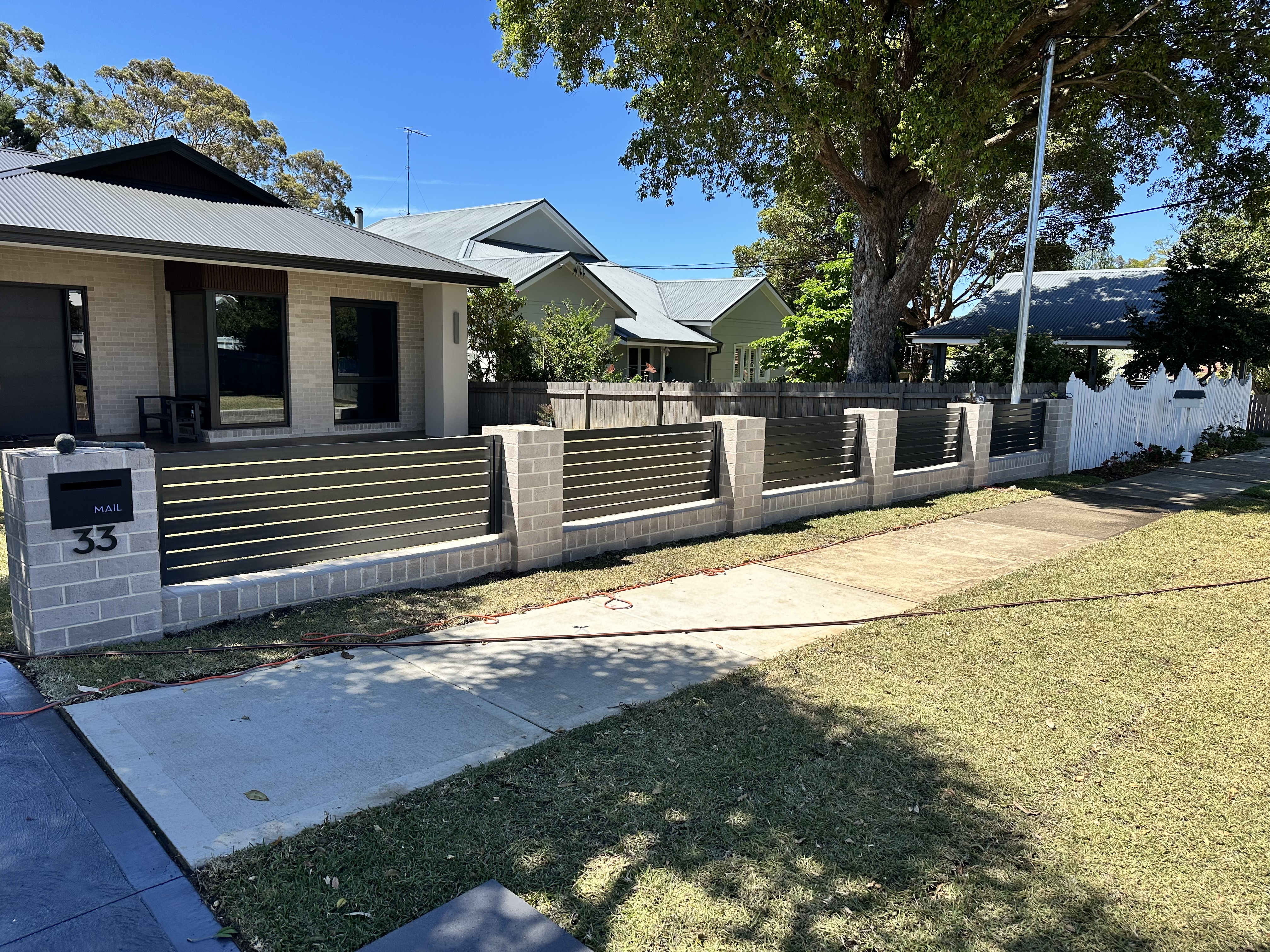 Front Fence Castle Hill